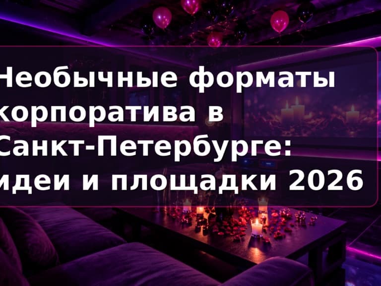 Необычный корпоратив в СПб: приватный зал Кино Хауз для команды с большим экраном
